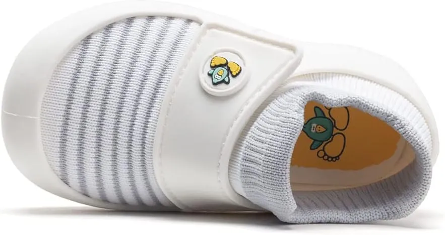 Stand2Walk Baby First Walking Shoes Boy & Girl Infant Non-Slip Breathable Lightweight Sock with Support Cage Sneakers 6-18 Months