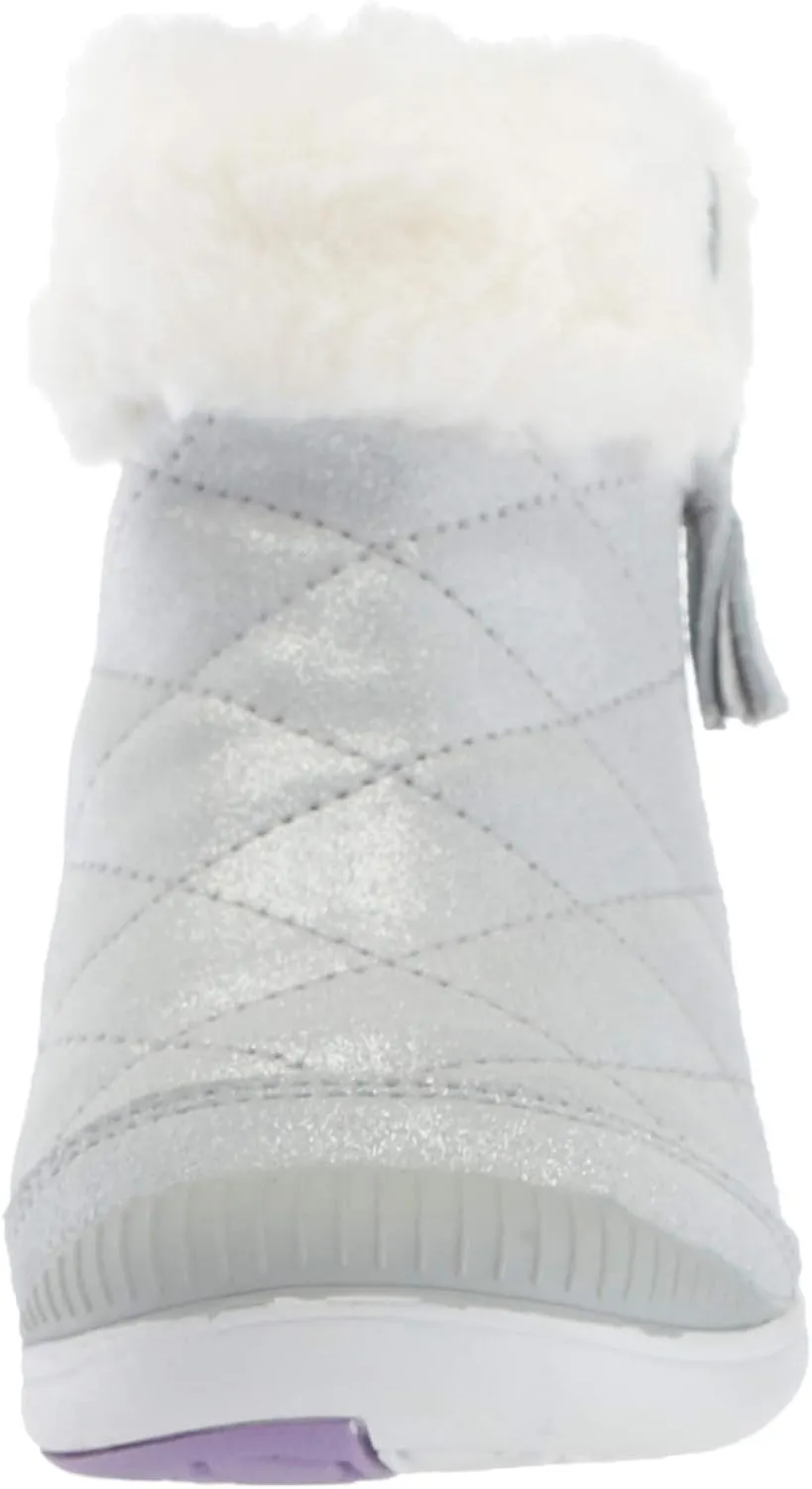 Stride Rite Girl's Chloe Sparkle Suede Bootie Fashion Boot