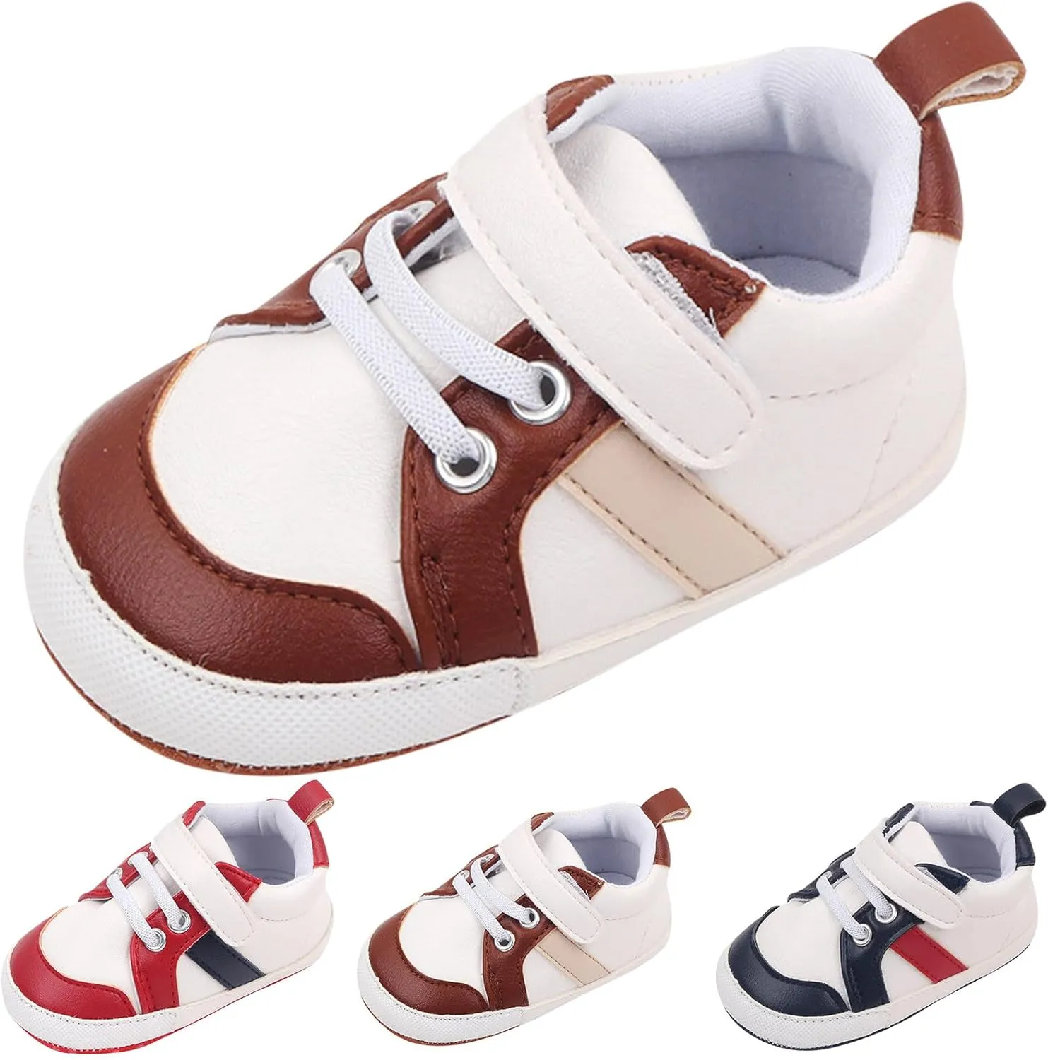 Summer Children Infant Toddler Shoes Boys and Girls Sports Flat Bottom Round Toe Soft Hook Loop Girls Shoes Size 6