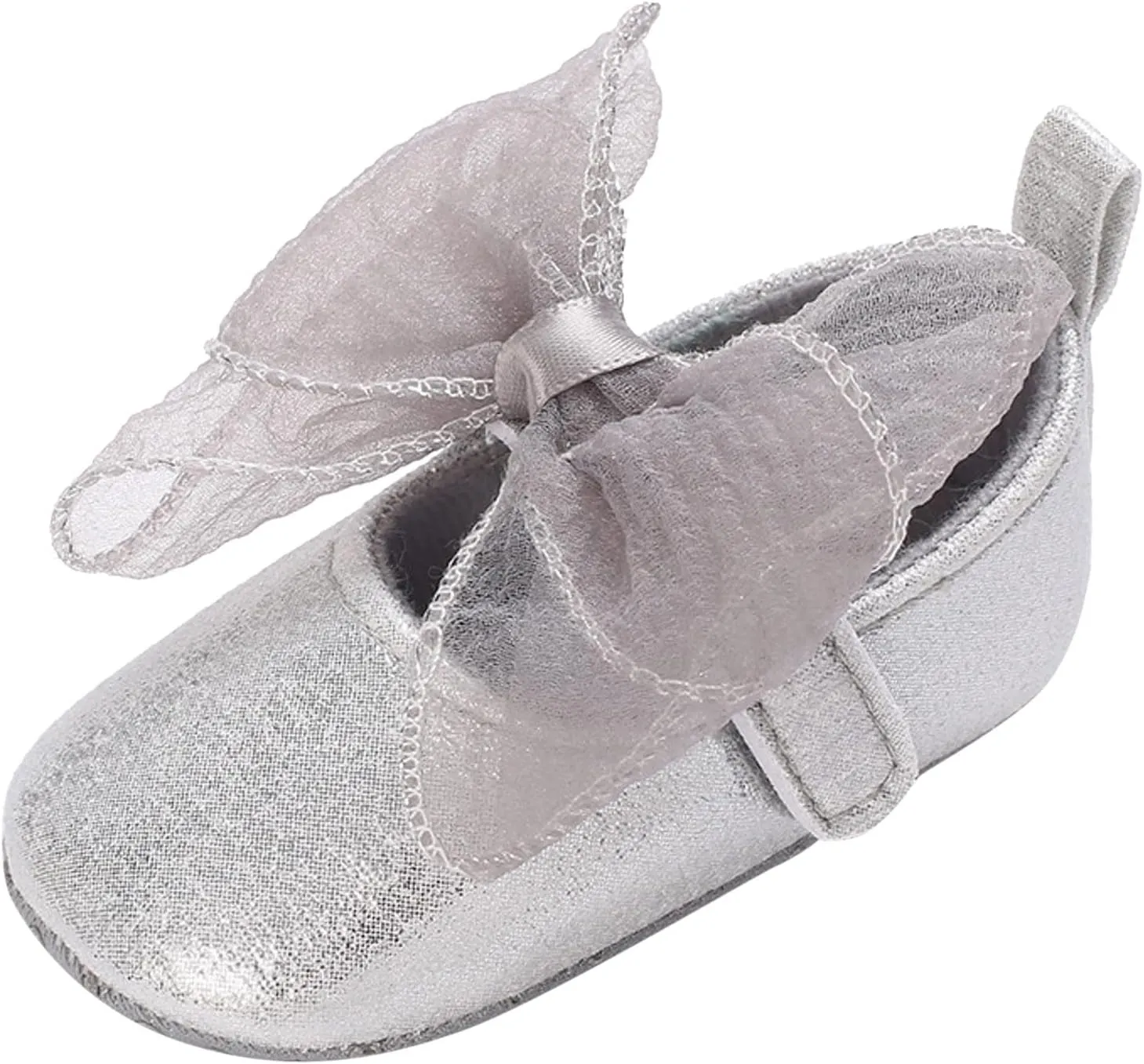 Summer Children Infant Toddler Shoes Girls Sports Flat Bottom Round Toe Ribbon Bow Hook Loop Baby First alker