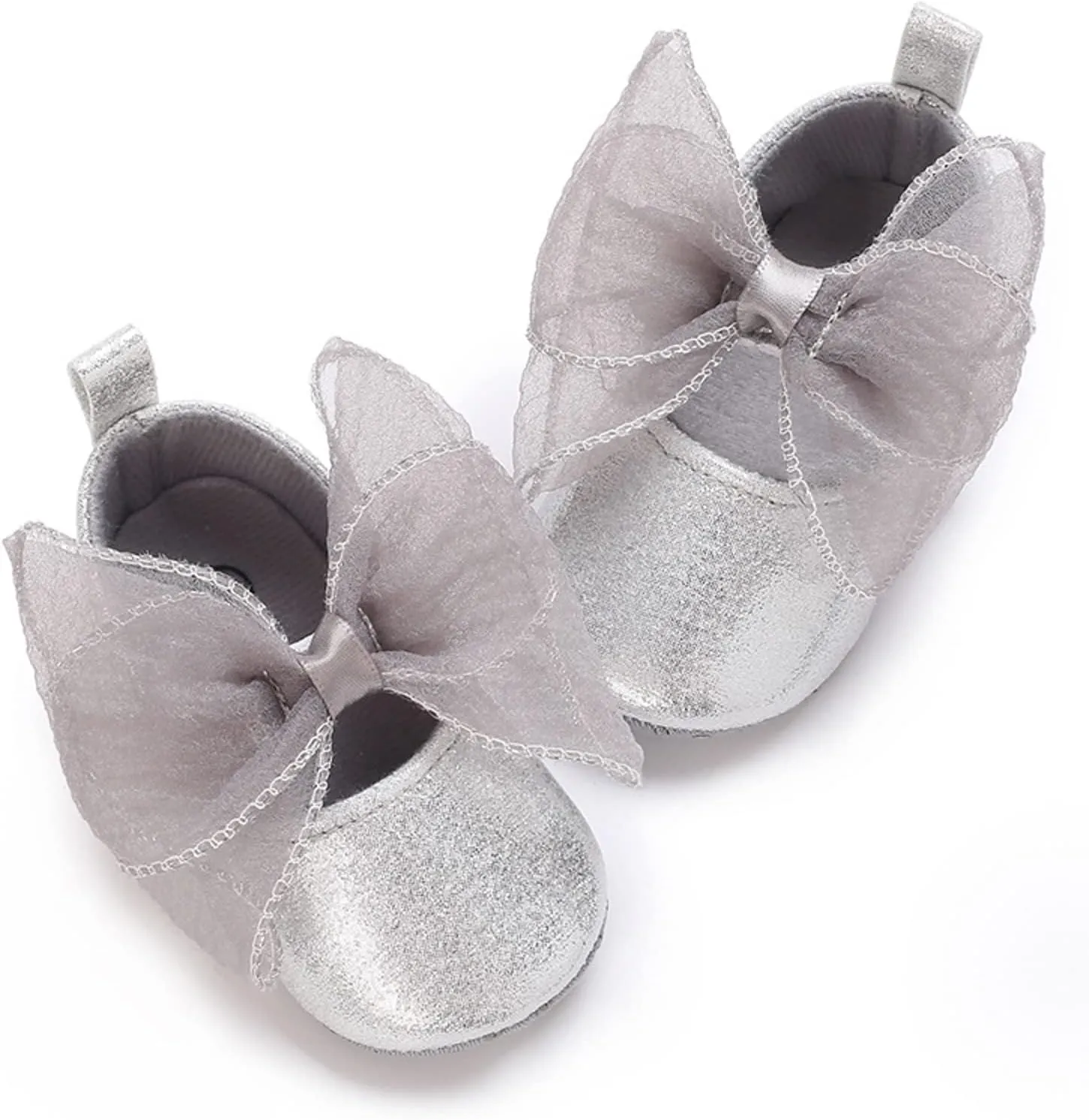 Summer Children Infant Toddler Shoes Girls Sports Flat Bottom Round Toe Ribbon Bow Hook Loop Baby First alker