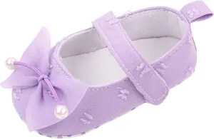 Summer Children Infant Toddler Shoes Girls Sports Shoes Flat Bottom Lightweight Round Toe Ribbon Bow Shoes Light up Girl