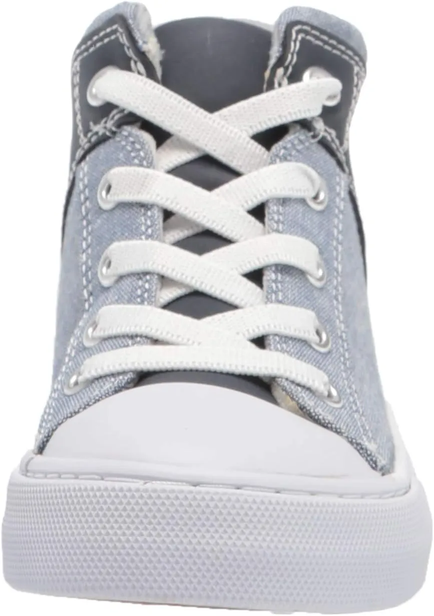 The Children's Place Baby-Boy's Denim Lace Up Sneakers