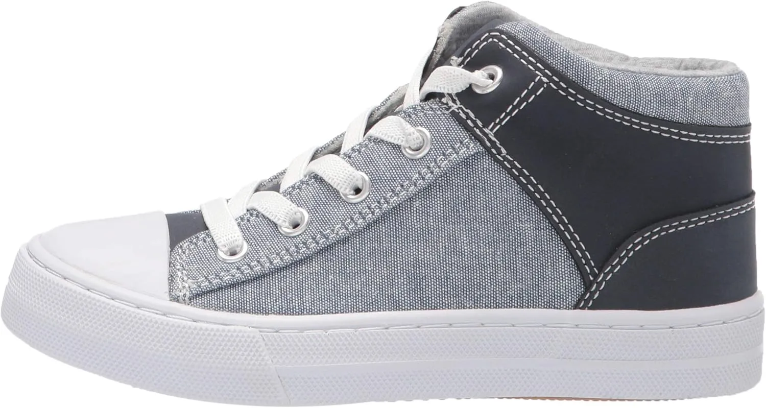 The Children's Place Baby-Boy's Denim Lace Up Sneakers