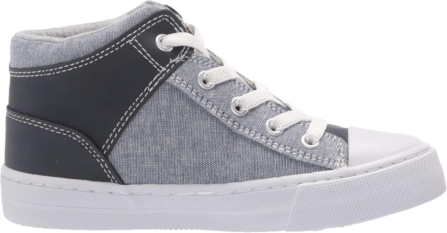 The Children's Place Baby-Boy's Denim Lace Up Sneakers