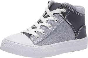 The Children's Place Baby-Boy's Denim Lace Up Sneakers