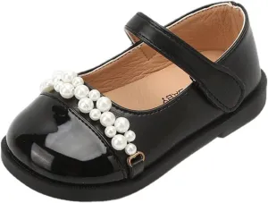 Toddler and Girls Casual Shoes Fashion Autumn Thick Sole Round Toe Buckle Dress Shoes Girls Sneaker