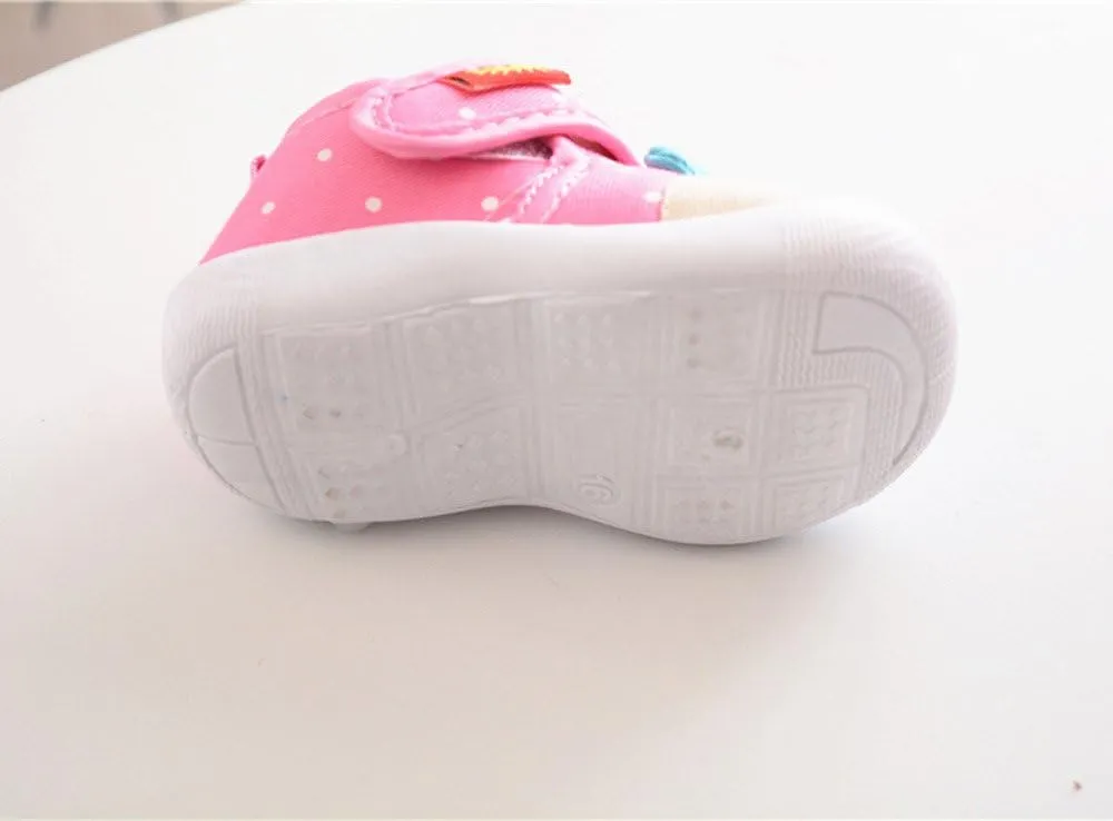 Toddler artoon Animal Sneaker Shoes Baby Boys Kids Soft Sole Non Slip Sport Shoes Infant First Walking Flat Shoes
