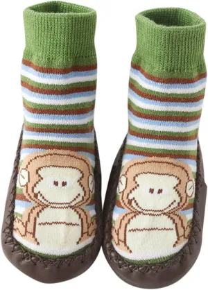 Toddler Autumn Winter Non-Slip Shoes Boys Girls Floor Sports Socks Shoes Flat Sole Non Baby Slippers Shoes Boys Shoes