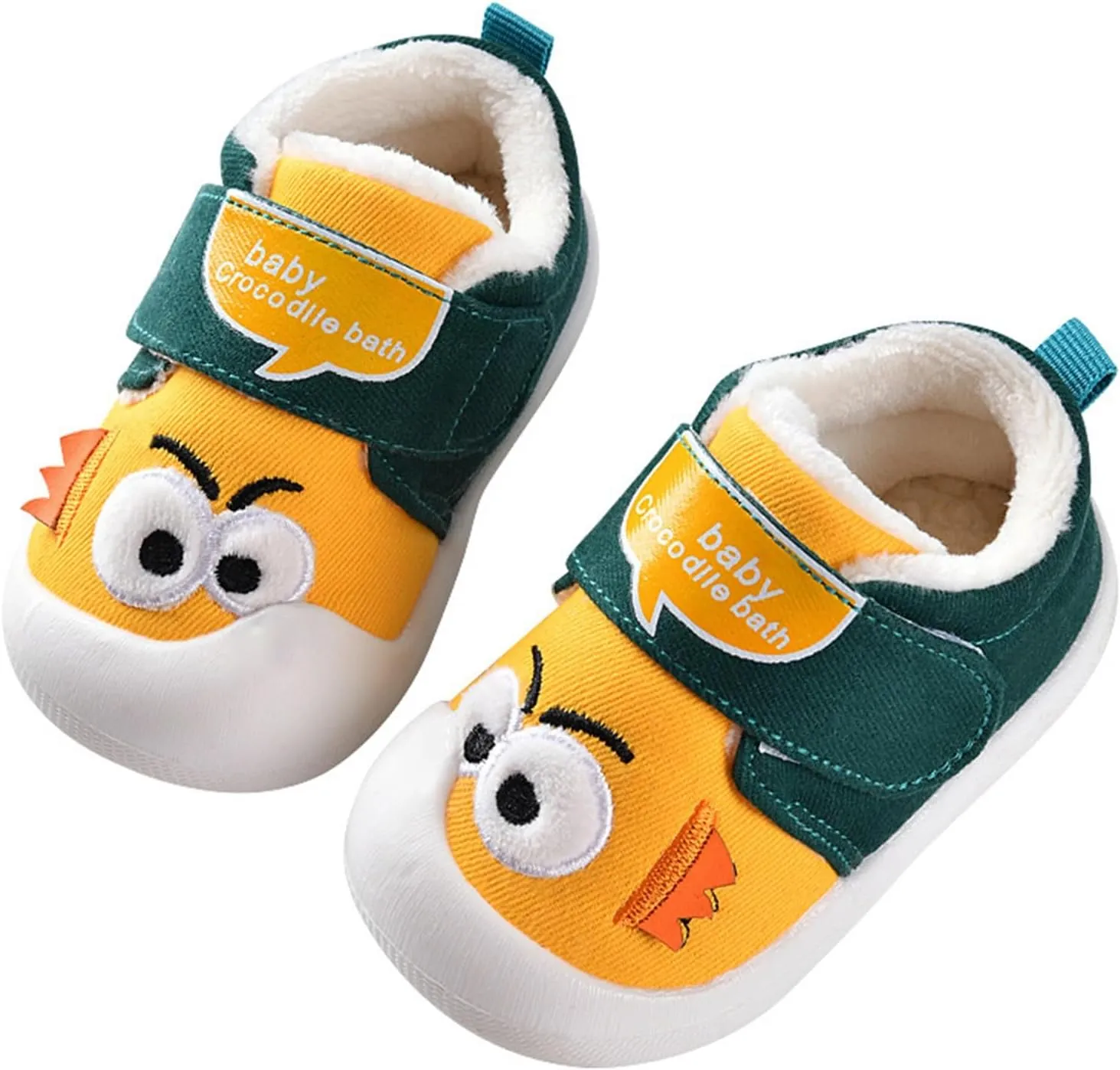 Toddler Baby Boy Girl Sneakers Fall and Winter Soft Sole Non Slip Padded Cotton Shoes High Neck Shoes for Boys