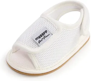 Toddler Baby Boys Girls Mesh Breathable Sandals Soft Sole Cotton Crib Indoor Outdoor Shoes Causal Children Flat