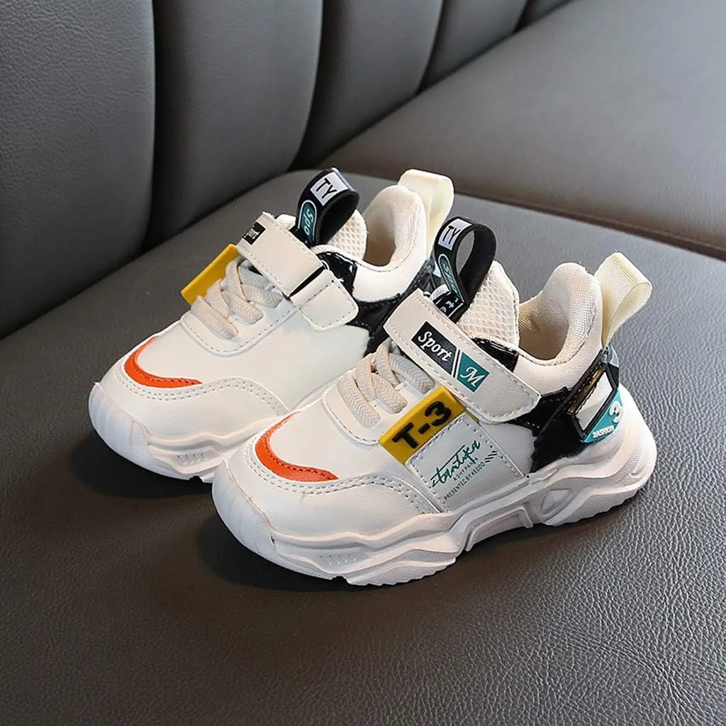 Toddler Baby Boys Girls Shoes Running Walking Sports Sneakers Little Kids Fashion Athletic Sneakers Casual Shoes