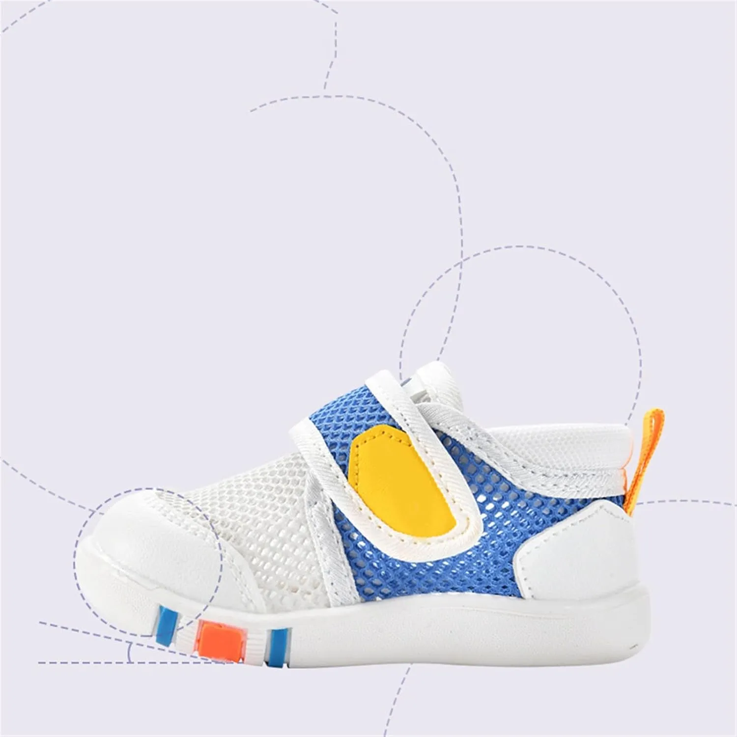 Toddler Baby Hollow Sneakers Soft Sole Anti-Slip Newborn First Walking Shoes Infant Breathable Athletic Water Shoes