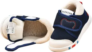 Toddler Boy Girl Shoes Shoes Fall and Winter Soft Bottom Non Slip Cotton Shoes Lightweight Sneakers Toddler Kid