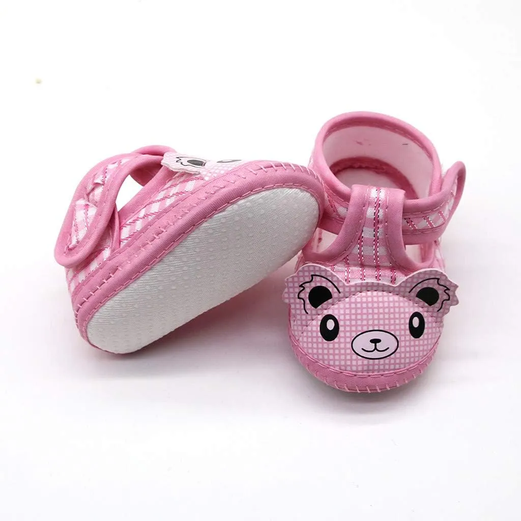 Toddler Boy Shoes Casual Newborn Baby Girls Cartoon Prewalker Soft Sole Sandals Toddlers Shoes Boys Size 5