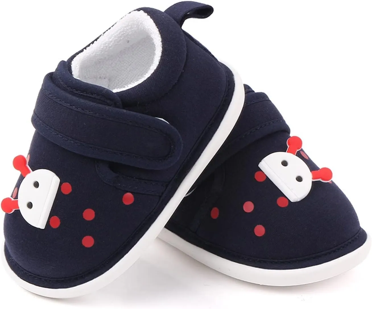 Toddler Cotton Sneaker artoon Pattern Soft Sole Baby Boys Girls First Walking Sport Shoes Spring Indoor Outdoor Shoes
