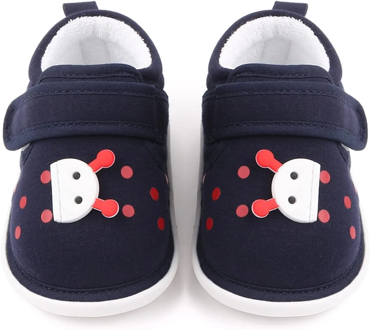 Toddler Cotton Sneaker artoon Pattern Soft Sole Baby Boys Girls First Walking Sport Shoes Spring Indoor Outdoor Shoes