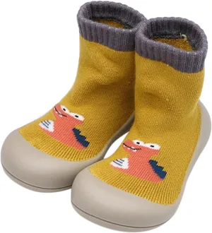 Toddler Cute Cartoon Socks Shoes Warm Baby Soft Sole Shoes Winter Baby Shoes Baby Sock Shoes Baby Walking Shoes