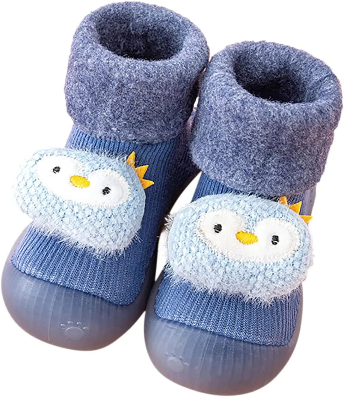 Toddler Cute Cartoon Socks Shoes Warm Winter Cartoon Baby Shoes Baby Soft Sole Shoes Baby Walking Shoes
