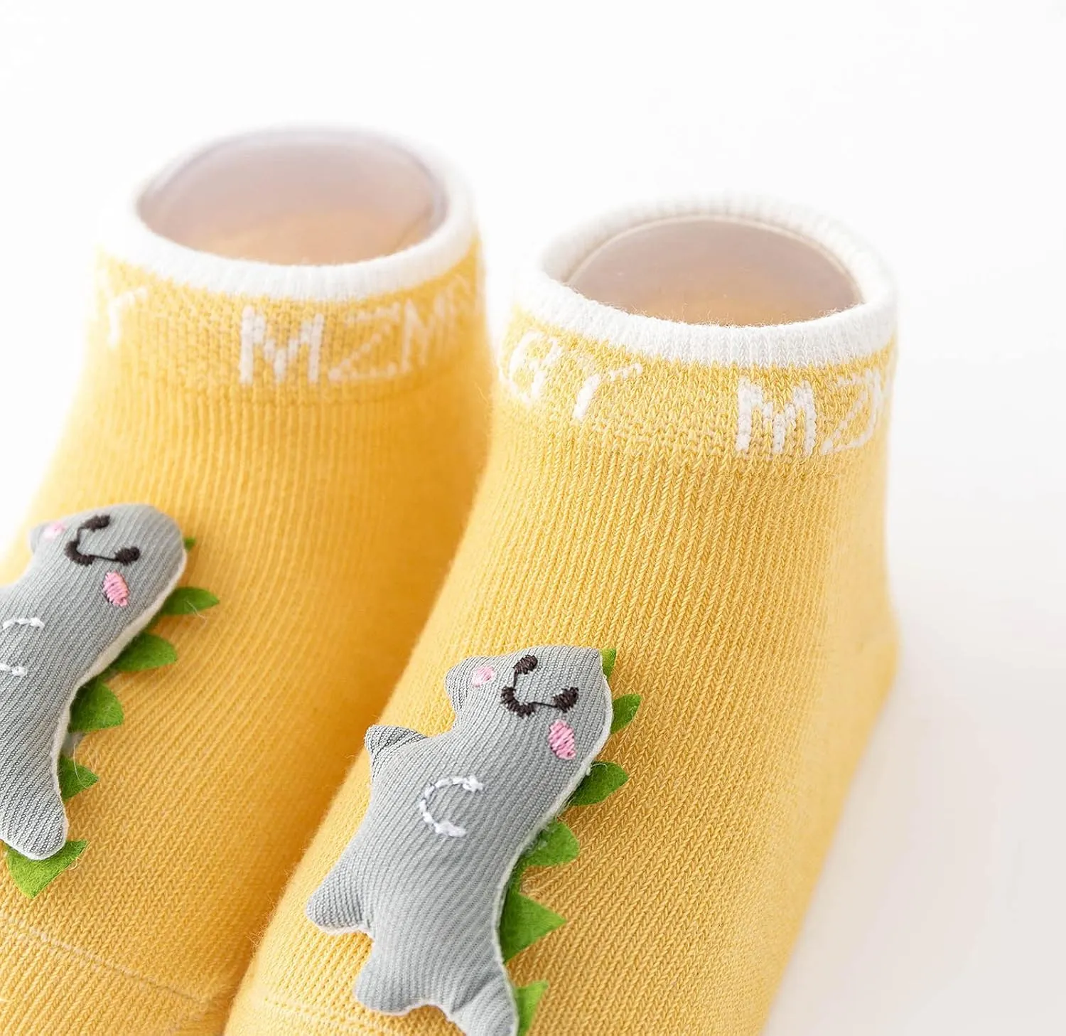 Toddler First Walking Non-Slip Lightweight Wide Shoes Baby Slip on Sneakers Knitted Elastic Soft Sole Indoor