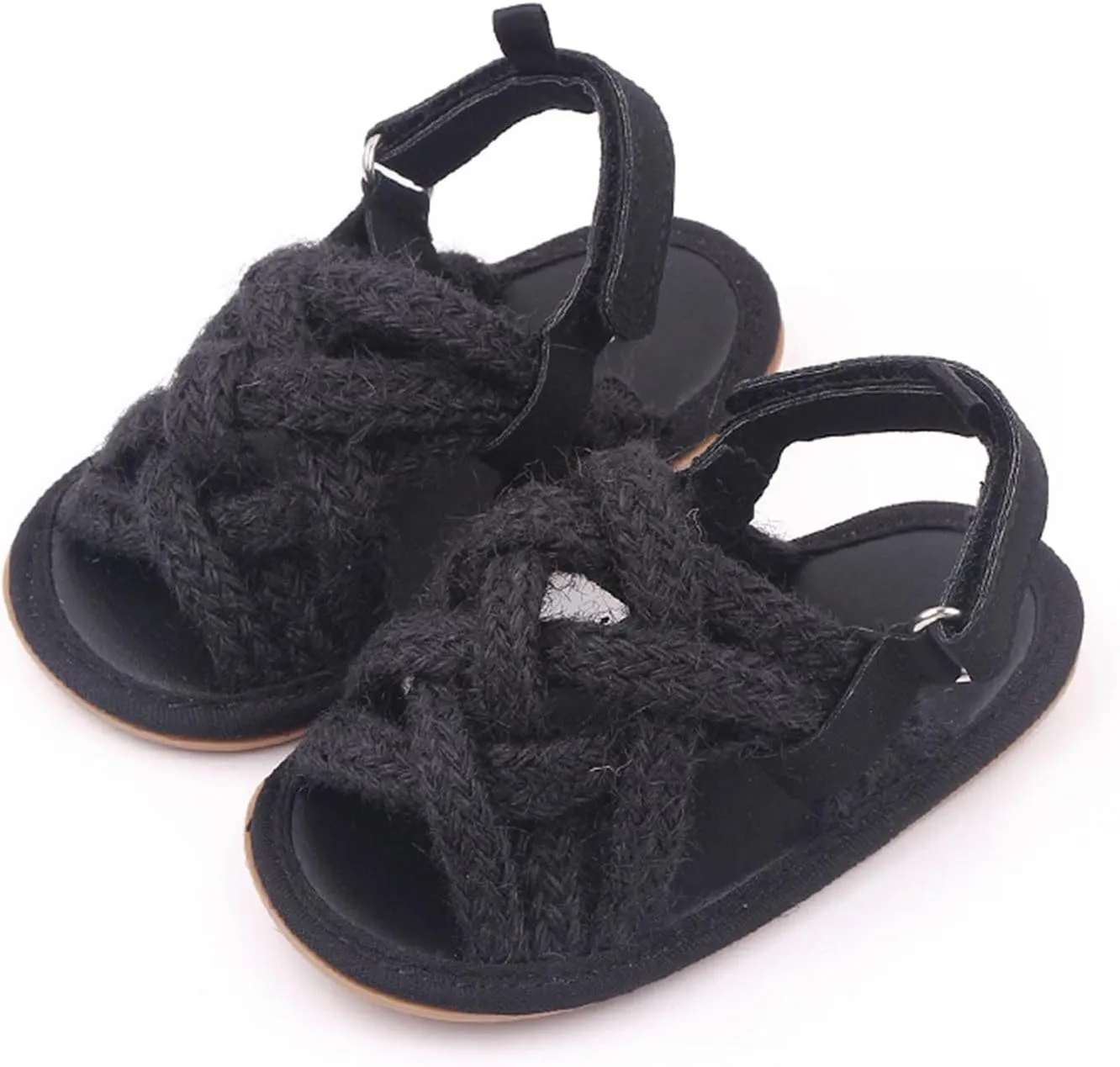 Toddler Girl Shoes Cute Rope Soft Bottom First Walk Shoes Baby Shoe Girl 6to12 Months