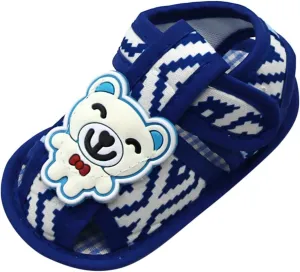 Toddler Girl Walking Sandals Shoes Newborn Baby Girls Printing Cartoon Prewalker Soft Sole Sandals Shoes for Girl