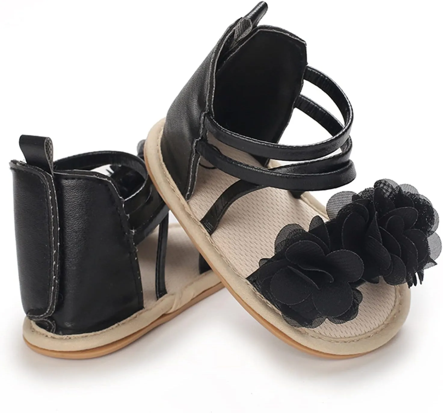 Toddler Kids Infant Girls Soild Colour Princress Shoes Sandals Soft Sole The Floor Barefoot Toddler Girls Sandals Size 8