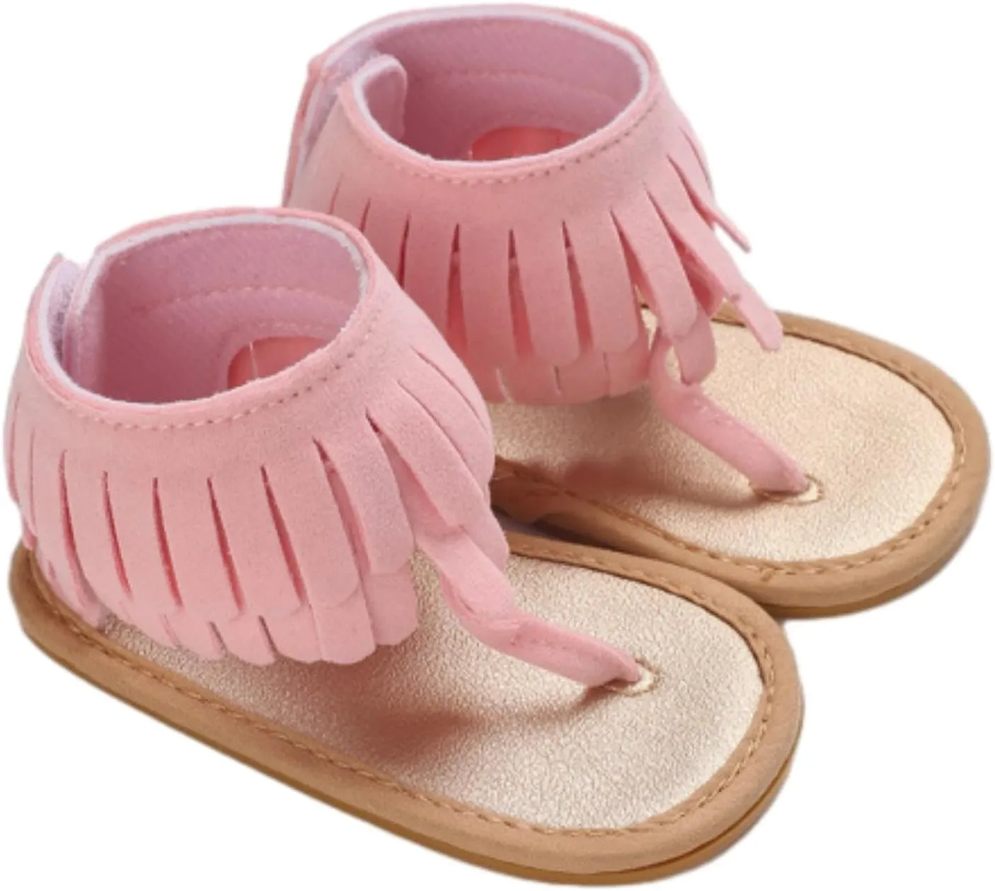 Toddler Sandal Baby Girls Sandals Ruffle Bowknot Premium Soft Sole Open Toe Breathable Summer Kid Water Shoes