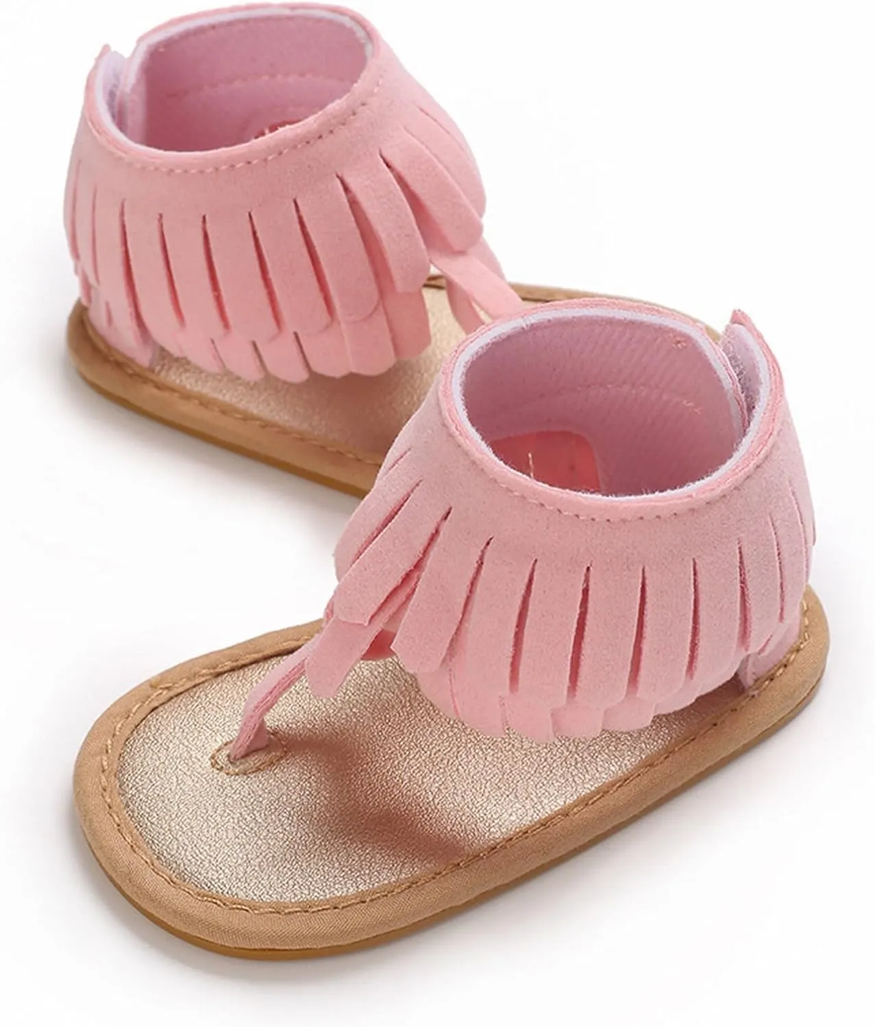 Toddler Sandal Baby Girls Sandals Ruffle Bowknot Premium Soft Sole Open Toe Breathable Summer Kid Water Shoes