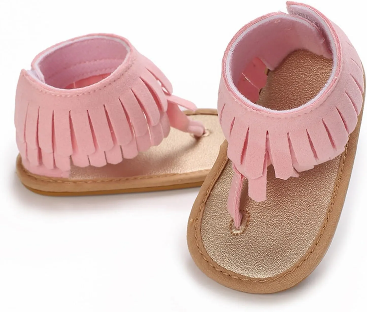Toddler Sandal Baby Girls Sandals Ruffle Bowknot Premium Soft Sole Open Toe Breathable Summer Kid Water Shoes