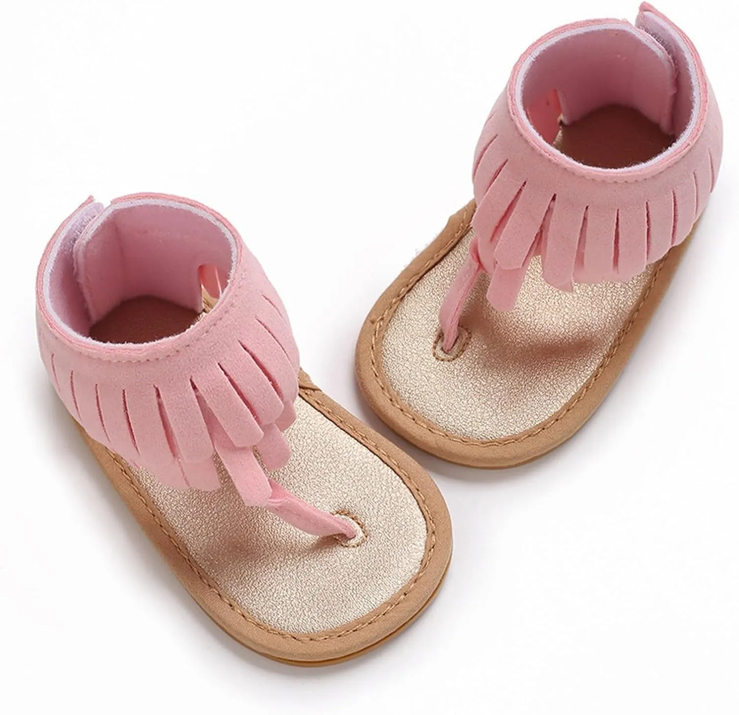 Toddler Sandal Baby Girls Sandals Ruffle Bowknot Premium Soft Sole Open Toe Breathable Summer Kid Water Shoes
