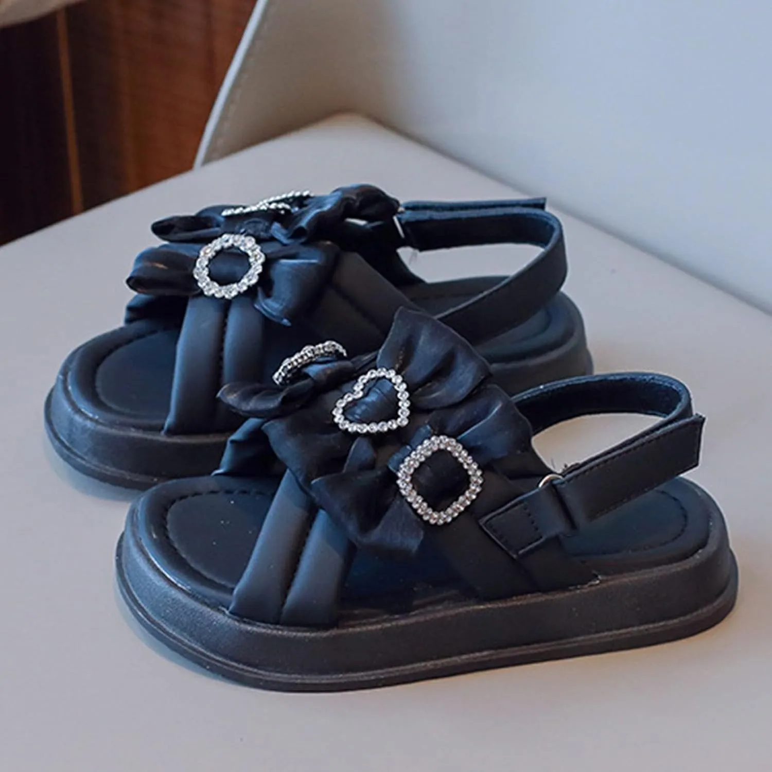 toddler size 8 sandal girls Soft Sole Shoes Fashion Girls Princess Shoes Baby Beach Shoes