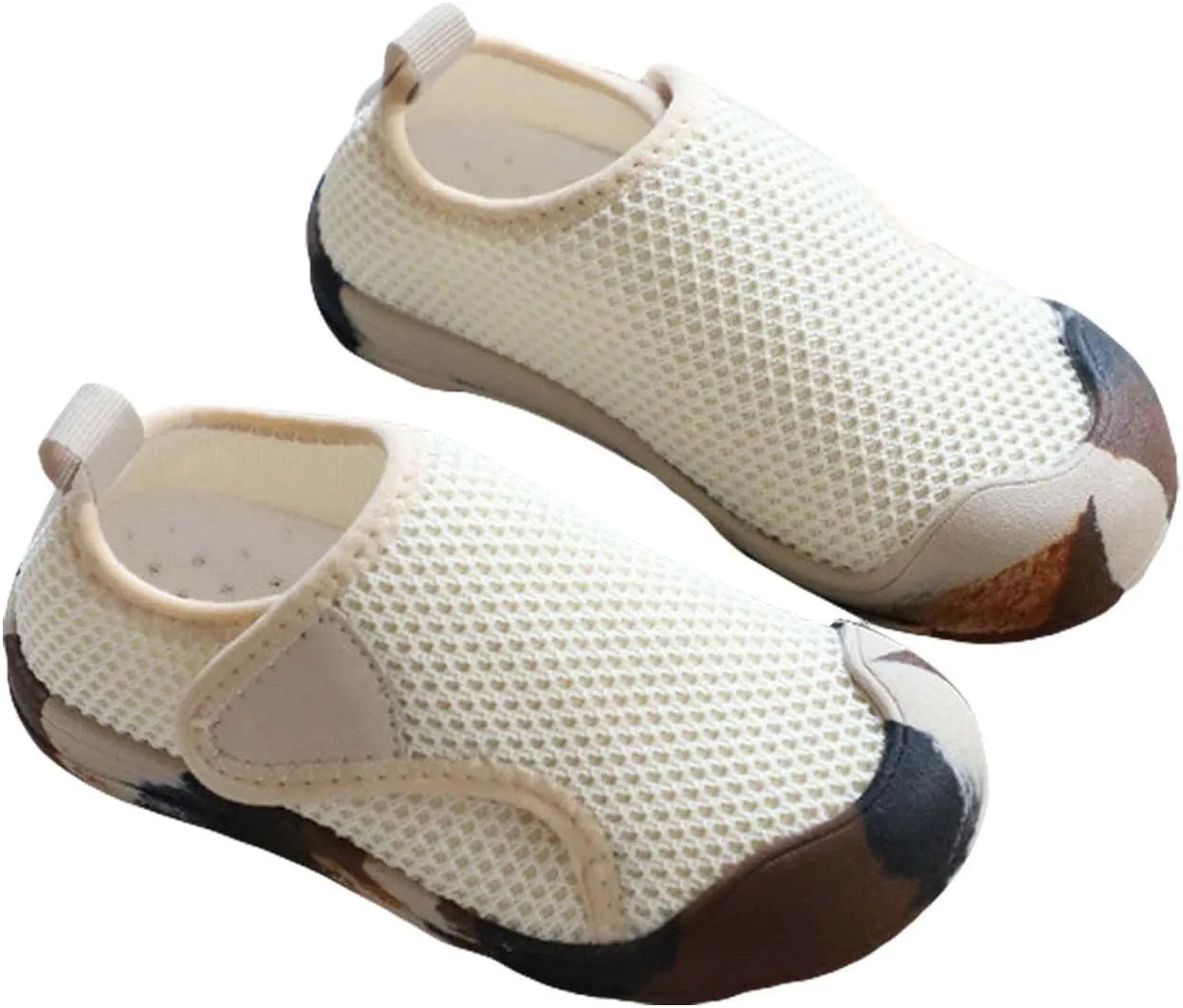 Toddler Sneaker Toddler Baby Boy Girl Shoes Breathable Shoes Baotou Mesh Baby Soft Sole Fashion Unisex Sneakers