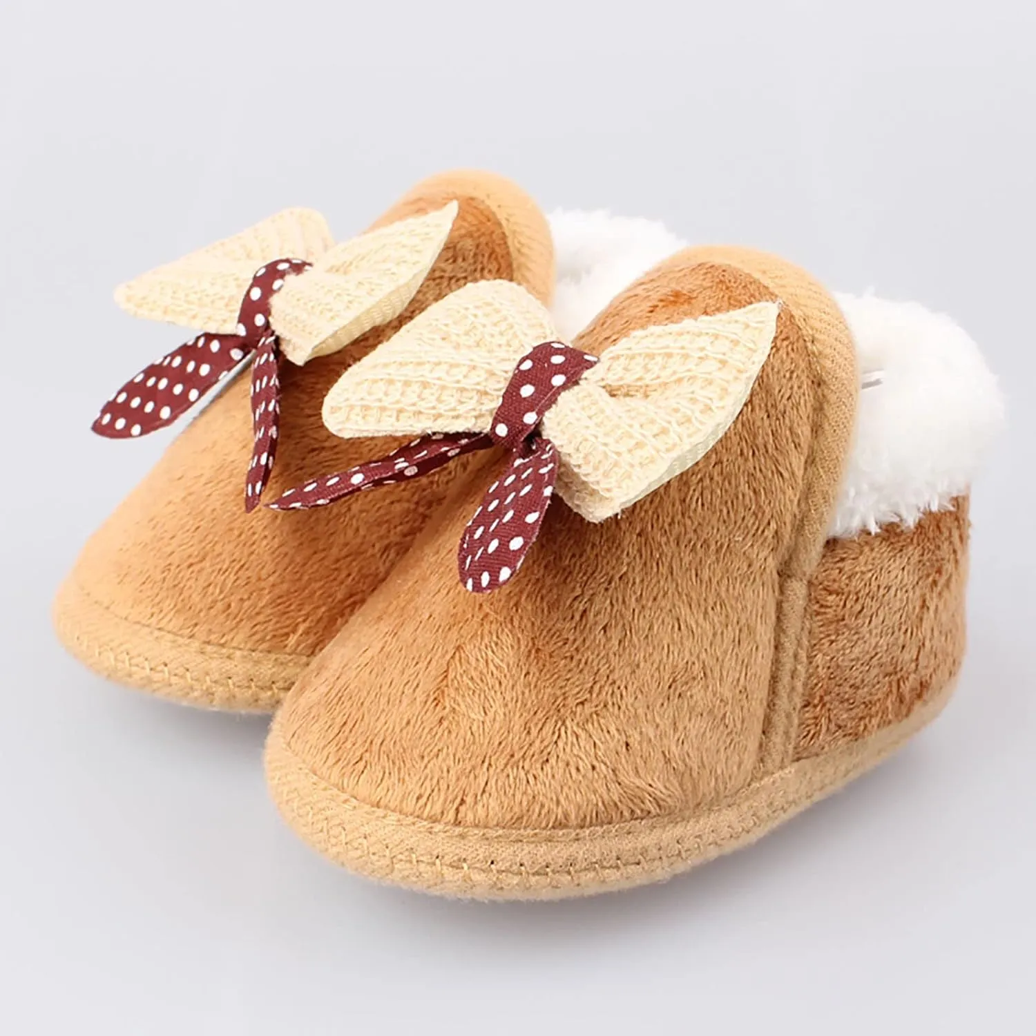 Toddler Sneakers Baby Girls Boys Warm Shoes Booties Soft Comfortable Short Boots Infant Toddler Shoes Soft Sole Sneakers
