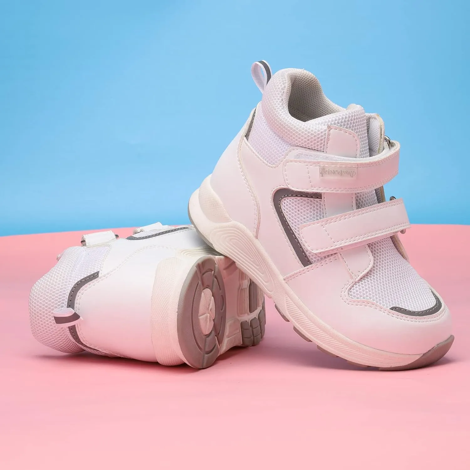 Toddlers Orthopedic Shoes,Casual High Top Sneakers with Arch and Ankle Support,Non-Slip Soles,Improve Children' Flat Feet and Foot Valgus/varus