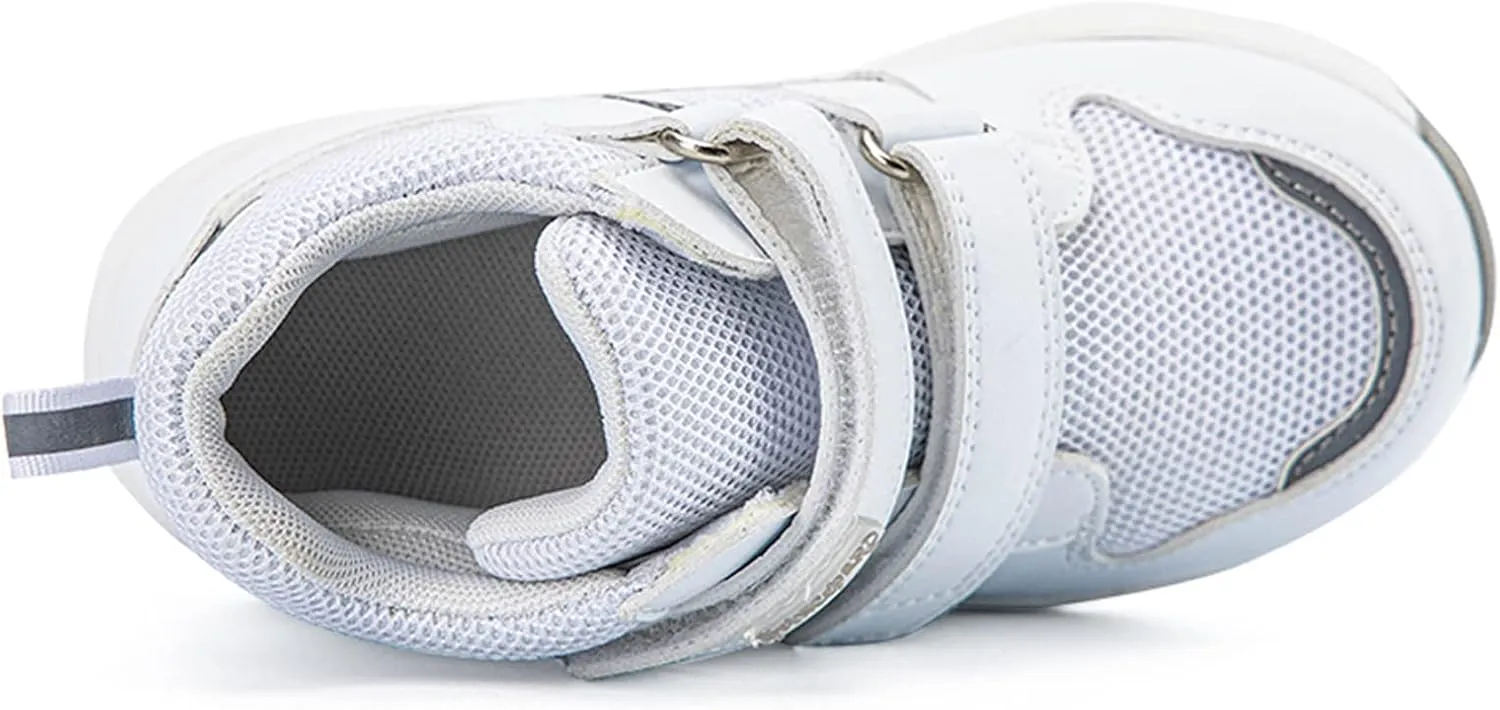 Toddlers Orthopedic Shoes,Casual High Top Sneakers with Arch and Ankle Support,Non-Slip Soles,Improve Children' Flat Feet and Foot Valgus/varus