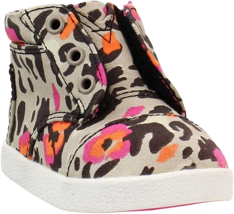 TOMS Infant Girls Paseo High Sneakers Shoes Casual - Beige