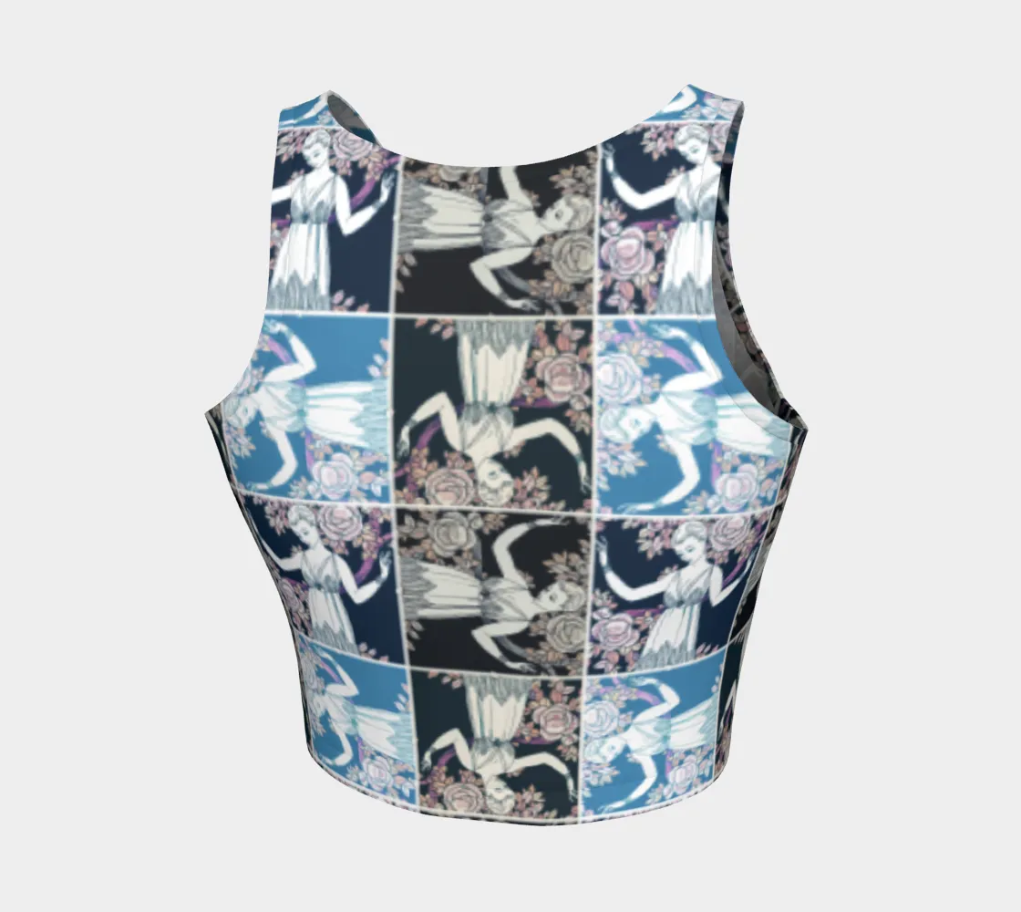 Vintage Athletic Crop Top