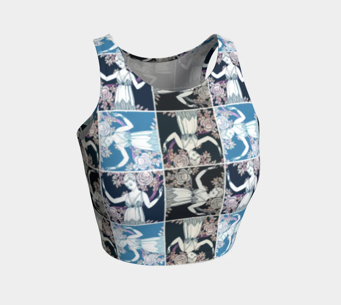 Vintage Athletic Crop Top
