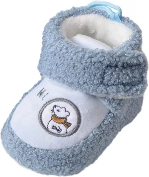 Warm Winter Baby Shoes Cartoon Shape Christmas Baby Shoes Baby Soft Sole Shoes Open to Booties