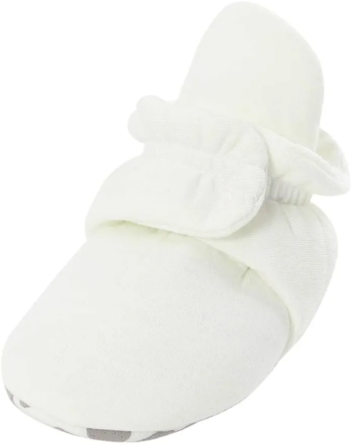 WUAI Newborn Infant Baby Girls Boys Cotton Booties Soft Sole Slippers Shoes Non-Skid Sock Boots Grippers As Gift